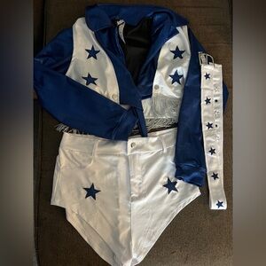 Dallas Cowboys Cheerleader Costume lrg/xl